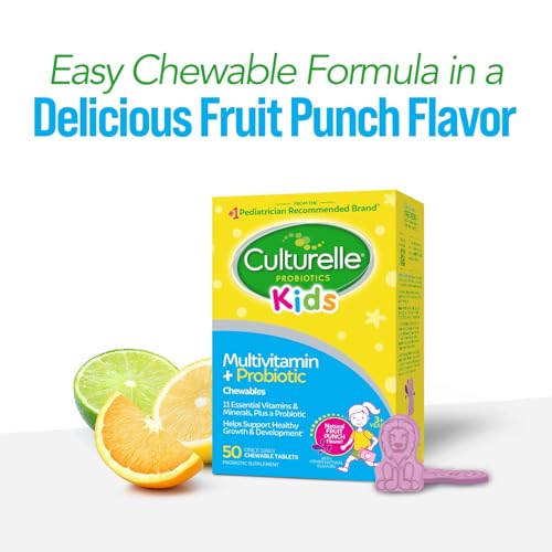 Culturelle Kids Complete Chewable Multivitamin & Probiotic
