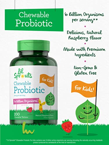 Carlyle Kids Probiotics Chewable Tablets - Raspberry