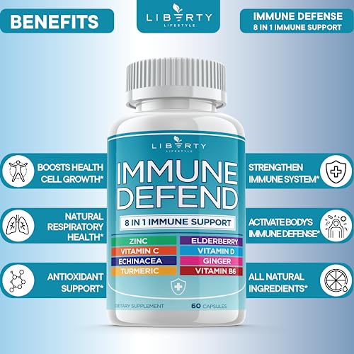 8-in-1 Immune Defense Vitamins Booster (2 Pack)