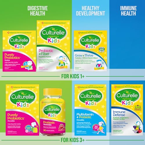 Culturelle Kids Probiotic & Fiber Packets
