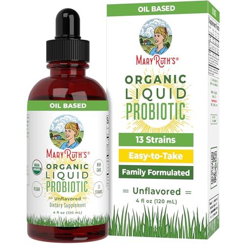 Organic Liquid Probiotic for Digestive Health
