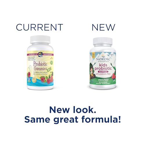 Nordic Naturals Kids Probiotic Gummies, Merry Berry