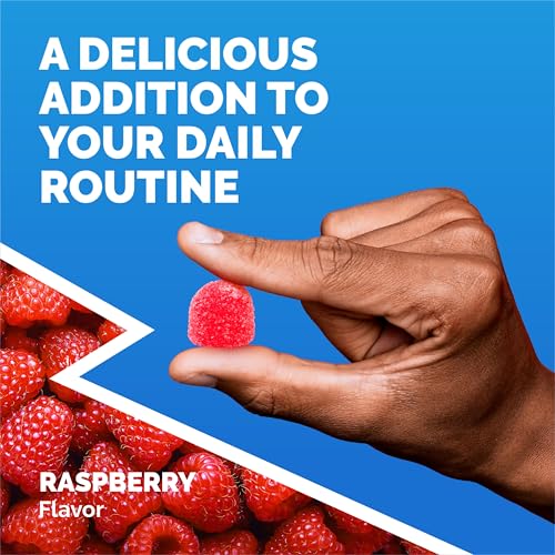 Immune+ Gummies with Vitamin D & C, Raspberry