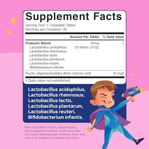 Lovebug Kids Probiotics - Sugar-Free Chewables 30ct