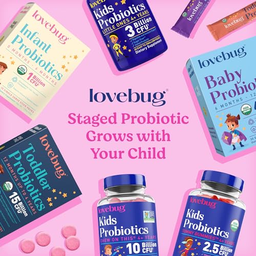 Lovebug Kids Probiotics - Sugar-Free Chewables 30ct