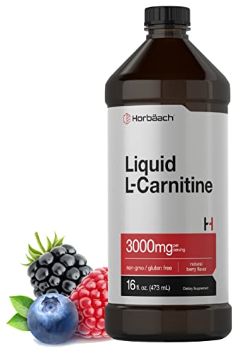 Horbäach L-Carnitine Liquid 3000 mg - Berry Flavor
