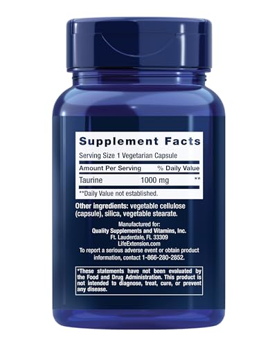 Pure Taurine Amino Acid Supplement for Health