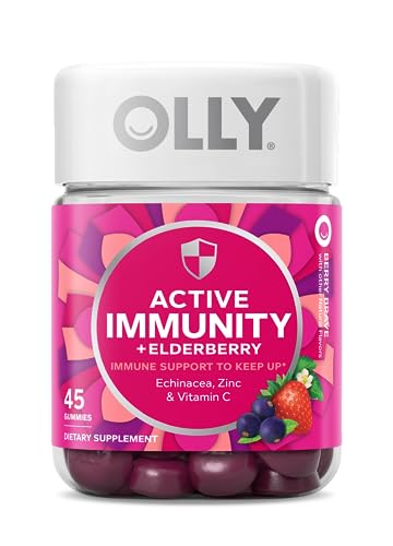 Olly Active Immunity Elderberry Gummies, 45 Count
