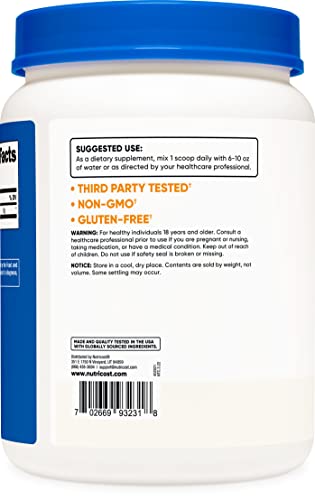 Nutricost L-Glutamine Powder 1 KG Unflavored