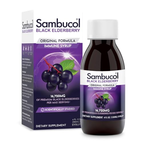 Sambucol Black Elderberry Syrup for Immune Support