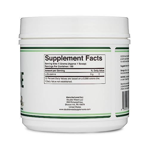 L-Glutamine Powder 1.1lbs - Keto & Vegan