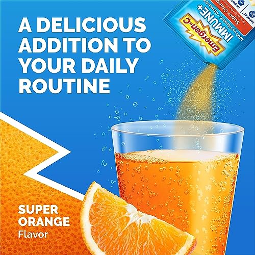 Emergen-C Immune+ Super Orange Immune Support Powder 30ct