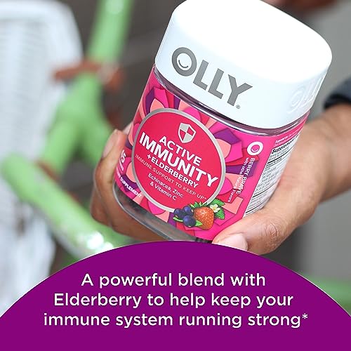 Olly Active Immunity Elderberry Gummies, 45 Count