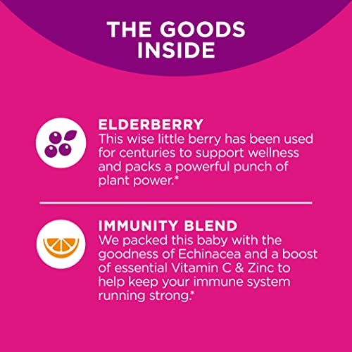 Olly Active Immunity Elderberry Gummies, 45 Count