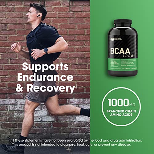 Optimum Nutrition Instantized BCAA Capsules, 400 Count