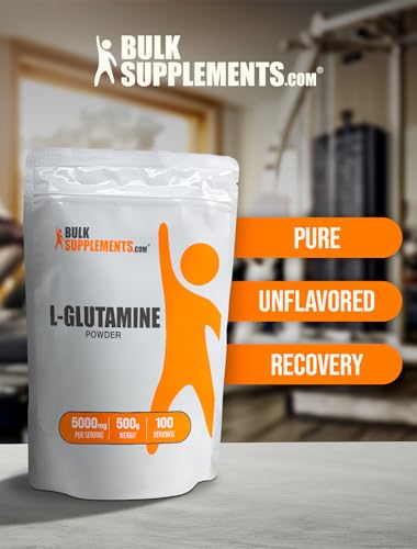 L-Glutamine Powder 5000mg - Unflavored & Gluten Free