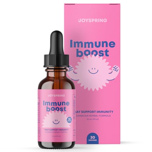JoySpring Immune Support: Elderberry, Vitamin C & Zinc