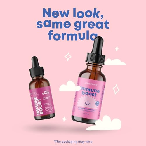 JoySpring Immune Support: Elderberry, Vitamin C & Zinc
