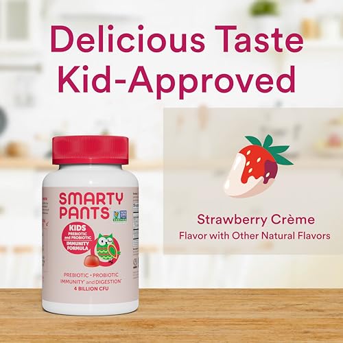 SmartyPants Kids Probiotic Immunity Gummies - 60 Count