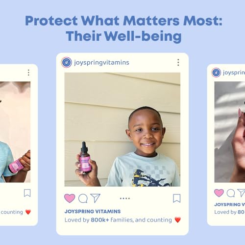 JoySpring Immune Support: Elderberry, Vitamin C & Zinc