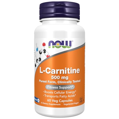 NOW Foods L-Carnitine 500mg, Amino Acid Support
