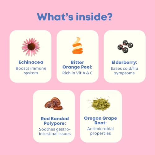 JoySpring Immune Support: Elderberry, Vitamin C & Zinc