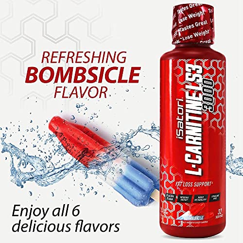 iSatori Liquid L-Carnitine LS3, Bombsicle Flavor