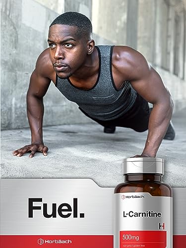 Horbäach L-Carnitine 500mg Supplement - 60 Capsules