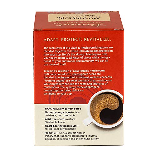 Mushroom Adaptogen Tea Sampler - 12 Bags