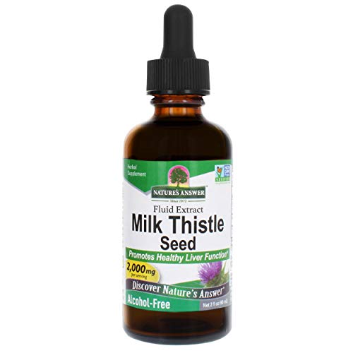 Nature's Answer Milk Thistle Extract, Alcohol-Free 2oz