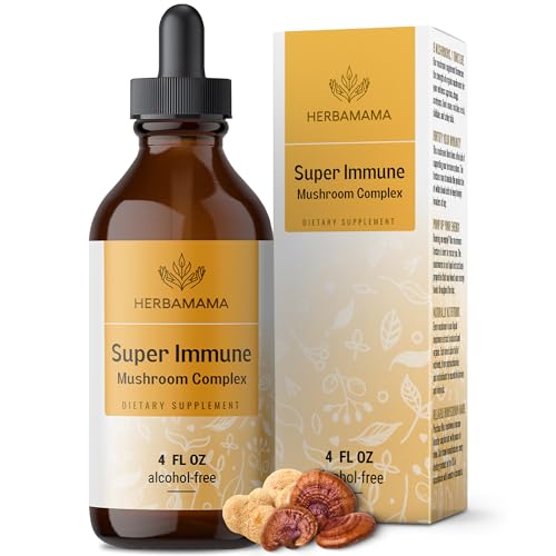 Herbamama Vegan Mushroom Complex for Immune Support