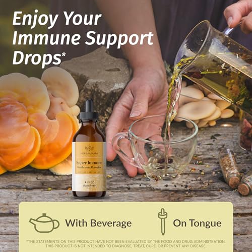 Herbamama Vegan Mushroom Complex for Immune Support