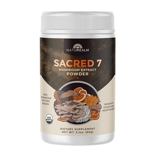 Sacred 7 Mushroom Extract Powder - 2oz