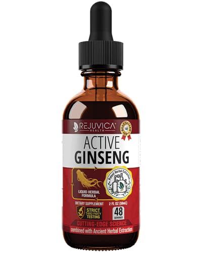 Korean Red Panax Ginseng Liquid for Energy & Vitality