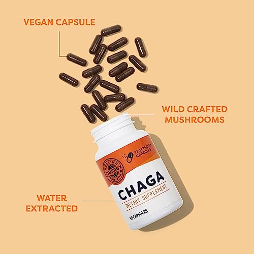 Vimergy Pure Chaga Mushroom Capsules for Heart Health