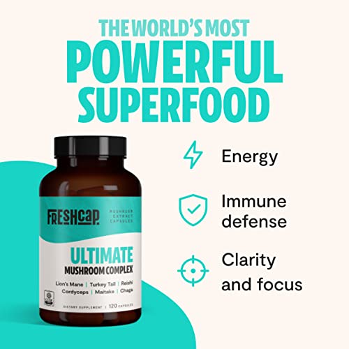 Ultimate Mushroom Complex for Immunity and Focus