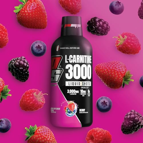 Prosupps L-Carnitine 3000 Liquid Shots - Berry