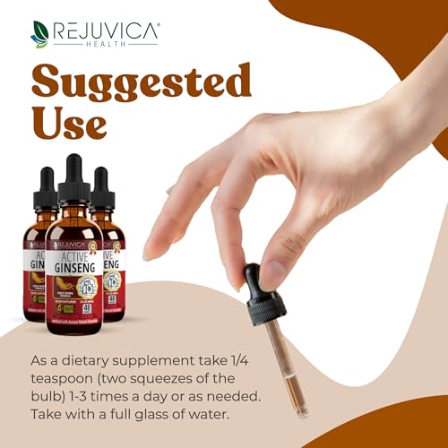 Korean Red Panax Ginseng Liquid for Energy & Vitality