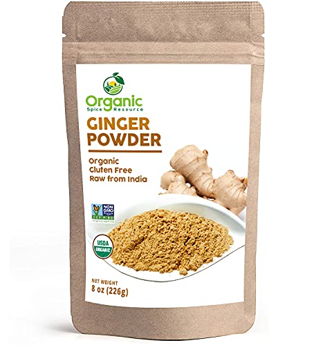 Organic Ginger Powder - 8 oz | Non-GMO & Raw
