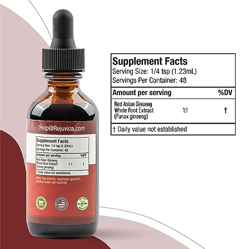 Korean Red Panax Ginseng Liquid for Energy & Vitality