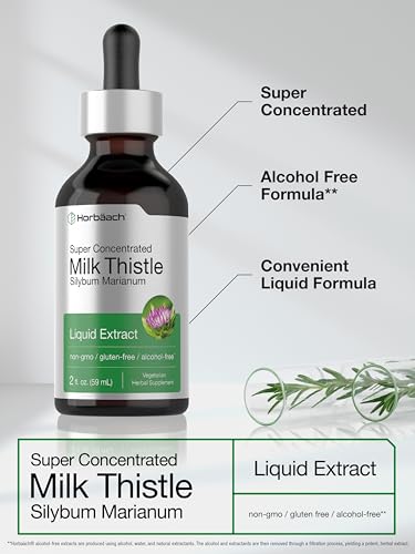 Horbäach Milk Thistle Extract Liquid 2 fl oz