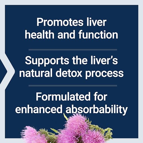 Milk Thistle with Silybin for Liver Detox