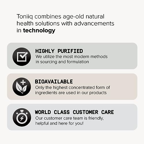 Toniiq 25,000mg Milk Thistle Extract Capsules