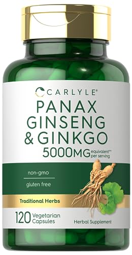 Carlyle Panax Ginseng & Ginkgo Biloba Capsules
