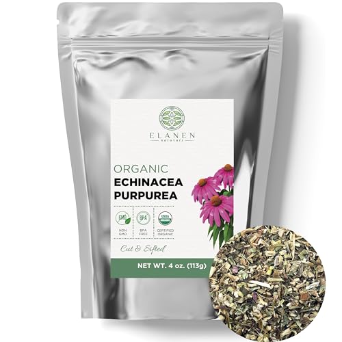 Organic Echinacea Purpurea Dried Tea - 4 oz