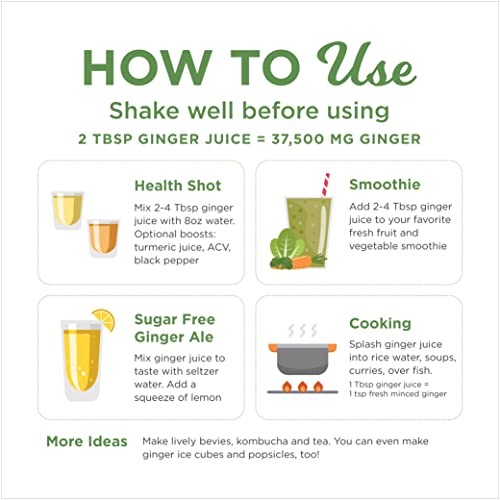 Pure Ginger Juice, 32 Fl Oz - Original Flavor
