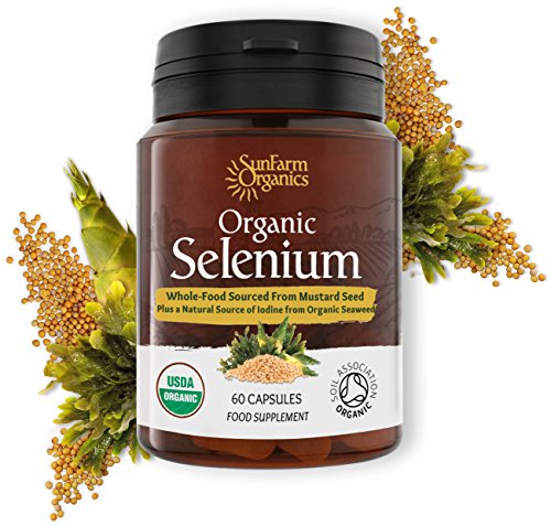 Organic Selenium 200 mcg with Iodine & Silica