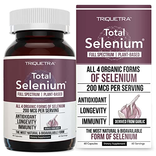 Plant-Based Total Selenium 200 mcg - 60 Capsules