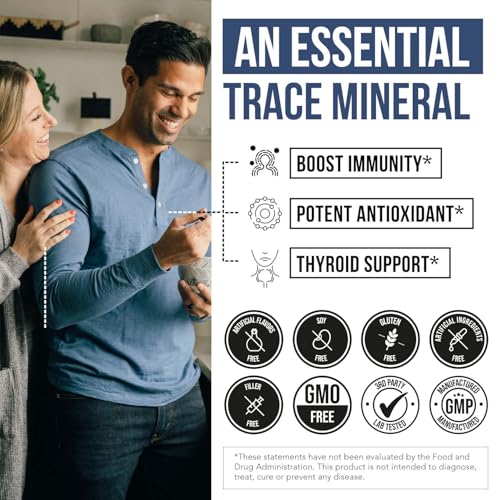 Selenium 200 mcg - Vegan Antioxidant Liquid 2 oz