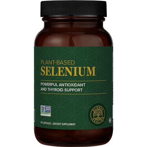 Global Healing Selenium 200mcg Antioxidant Supplement
